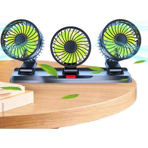 Stil verstelbare autoventilator - 3 snelheden, 360 graden rotatie - voor SUV Truck Boat Van Golf Cart RV .