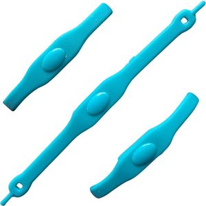 Shoeps Elastische veter Indigo Aqua 14 stuks