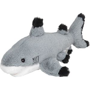 Pluche Knuffel Zwartpunt Rif Haai van 35 cm - Speelgoed Knuffeldieren Haaien Vissen