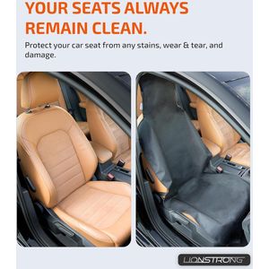autostoelbeschermer, verstelbaar, verwijderbaar, autostoelkussens, Universal Car Seat Covers,‎158 x 66 x 0.2 cm