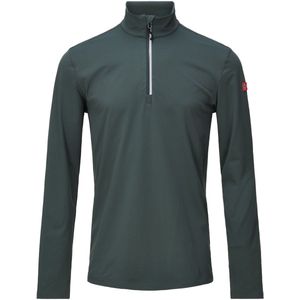 Nordberg heren ski pully - Fjorden - groen - korte rits - maat XXL