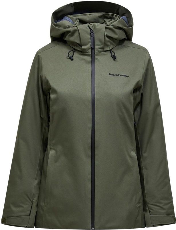 Ski Jas Peak Performance Women Anima HIPE 2L Insulated Shell Jacket Pine Needle-XS