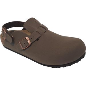 BIRKENSTOCK - KAY - Sandalen - Bruin - Nubuck