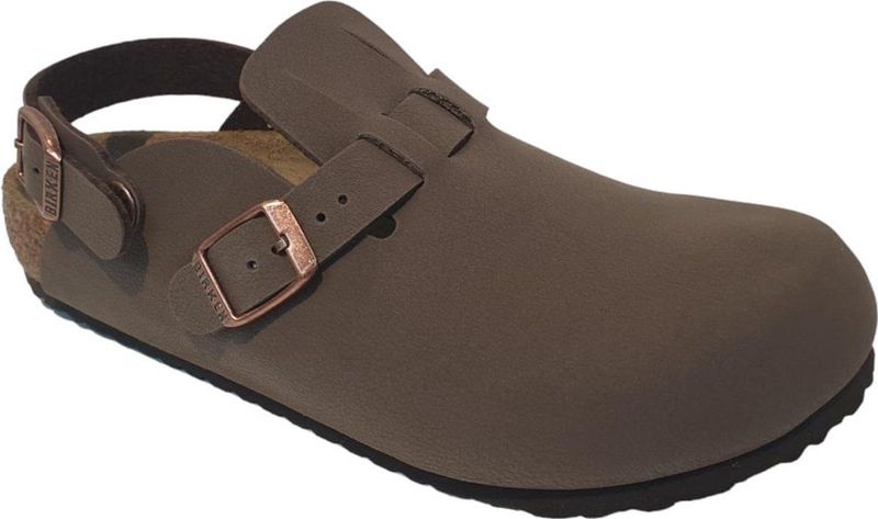 BIRKENSTOCK - KAY - Sandalen - Bruin - Nubuck