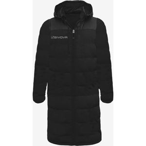 Unisex winterjas givova zwarte 3xs
