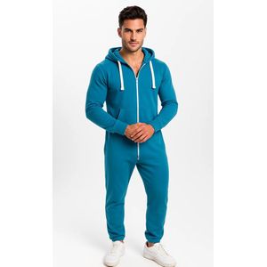 JC Blue Turquoise Huispak - Onesie mannen - Onesie Vrouwen - Maat XS