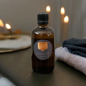 My heart to yours - Soulstore - Massage olie - huidverstevigende olie - natuurlijke etherische oliën - bio olie - een heerlijk geschenk