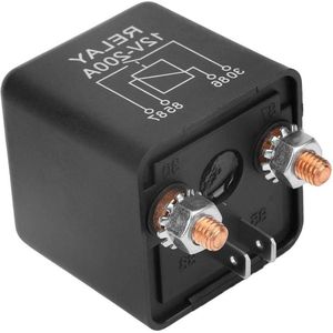 Startrelais 12V DC 200A 4 Pin ON-OFF Heavy Duty Solid voor Auto Vrachtwagen Motor - Controle Batterij .