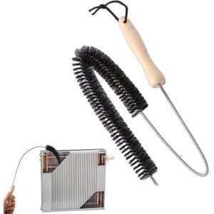 Radiatorborstel 75 cm - Flexibele reinigingsborstel voor elke radiator .