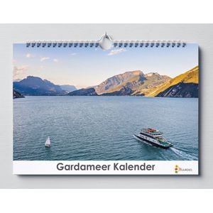 Gardameer kalender 35x24 cm | Verjaardagskalender Gardameer | Verjaardagskalender Volwassenen