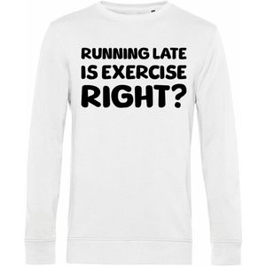 7431 - Sweater - Running late-White-XS