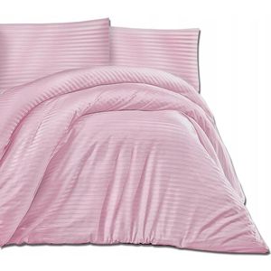 Luxe Katoen Satijn Beddengoed Set 180x200cm - Lilac