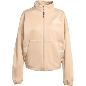 adidas - Trainingsjack - Zwart - Polyester/Gerecycled Katoen
