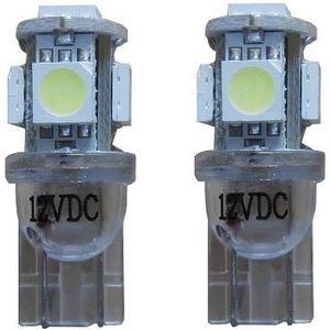 W5W-T10 Xenon Look 5 SMD LED - oranje