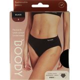 Boody - Classic Bikinislip - Menstruatieondergoed - Zwart - Normaal/Hevig