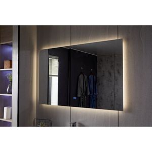 Badkamerspiegel - Spiegel Met Verlichting - Badkamerspiegels - Badkamerspiegel met Verlichting - LED - Anti Condens - 100 cm