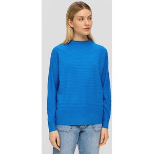S.Oliver Trui met Textuur Blauw