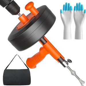 Lexium Ontstoppingsveer - Afvoer ontstopper - Gootsteenontstopper - Rioolontstopper - Toilet ontstopper - Wc ontstopper - Rioolveer