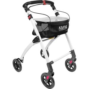 Opvouwbare Lichtgewicht Rollator met Wielen voor Volwassenen - Ideaal voor Thuisgebruik en Smalle Ruimtes