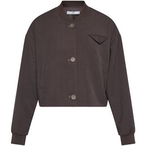 SisterS point Blazer Great Ja 19053 D. Chocolate Dames Maat - XS