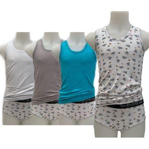 Embrator jongens Ondergoedsetje 5-stuks mix maat 116/122