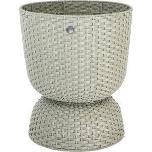 Handed By Twist - Plantenmand Diabolo licht groen matcha large