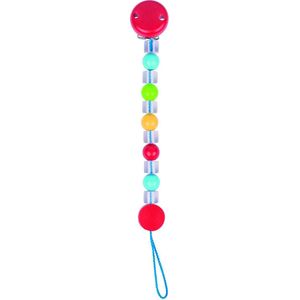 Heimess Fopspeenketting Rood Plastic 21 Cm