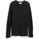 TOM TAILOR DENIM - Trui - Grijs - Knitwear - Lange Mouw