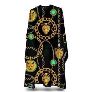 Kapperscape, originele kapperscape, kapperscape, goudkleurig, professionele haardesigncape, haarstyling accessoires, snijcape, cape volwassenen