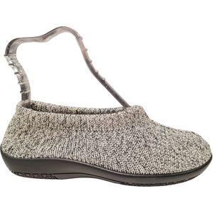 Q Fit Julia Grijze Dames Pantoffels - Grijs - 41