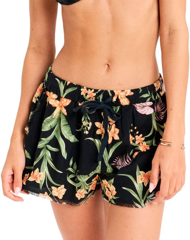 Strandshort - Dames - Eco Viscose - Elastische Tailleband - Zakken