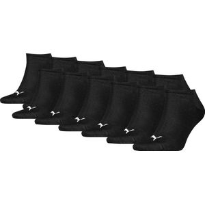 Puma Sneaker Plain (12-Pack) Sokken - Maat 35-38 - Unisex - zwart/wit