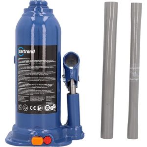 Cartrend Hydraulische krik, stokkrik, stempelkrik, draagkracht tot 5000 kg, gemaakt van hoogwaardig staal
