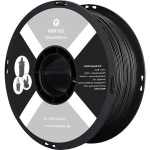 Mat PLA Rapido Filament 1.75mm - High Speed Printing - Mat Zwart