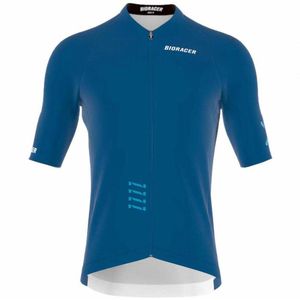 Bioracer Icon Korte Mouw Wielertrui Blauw M Man