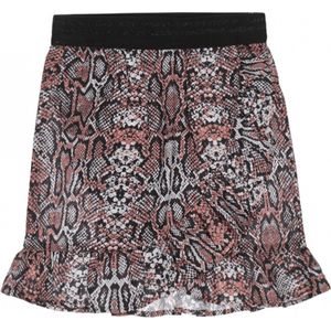 DJ Dutchjeans meiden rok met Snake print Multi Colour