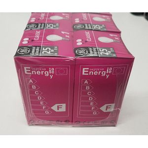 Gloeilamp kogel mat E14 / 25 W (10 pak)