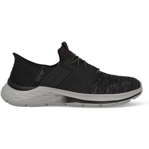 Skechers Heren GARNER - Newick Sneakers Instappers Vegan 210803 BLK zwart