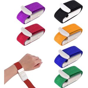 Flexibele Stuwslang voor Bloedafname - 6 Stuks - Medische Noodhulp en Outdoor Activiteiten