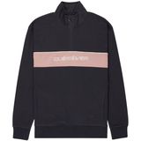 Quiksilver - Eqyft05153 - Sweatshirt - Kleurblok Design - Halve Rits - Comfort Fit