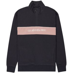 Quiksilver - Eqyft05153 - Sweatshirt - Kleurblok Design - Halve Rits - Comfort Fit