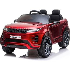 Land Rover - Range Rover Evoque - Elektrische Kinderauto - Rood - Kunstleder Zitje