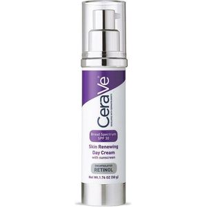 CeraVe Skin Renewing Retinol Dagcrème met Zonnebrandcrème - Anti-aging - SPF 30 - Verzacht en Hydrateert de huid