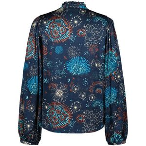 DIDI Dames Blouse Horizon Black Sprinkle print maat 34
