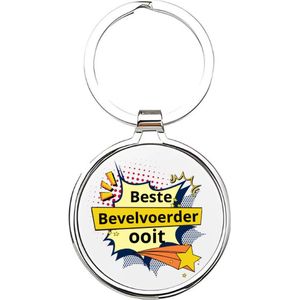 Akyol - de beste bevelvoerder ooit Sleutelhanger - Politie - de beste bevelvoerder - bevelvoerder - agent - politie - hulpdienst - politiemacht - politieagente - agent - agente - politieauto - gevangenis - 112 - 4 x 7,5 CM