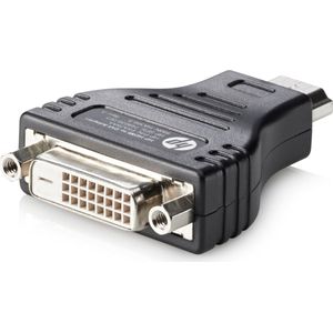 HP HDMI to DVI Adapter - Videoadapter - HDMI / DVI - DVI-D (V) naar HDMI (M) - voor Elite c1030; Mobile Thin Client mt22; Pro c640; ZBook Firefly 14 G7, 15 G7