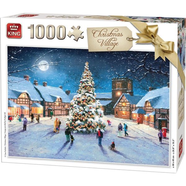 niemand buis Krachtig King 5 in 1 puzzel kerst 5 x 1000 stukjes - speelgoed online kopen | De  laagste prijs! | beslist.nl