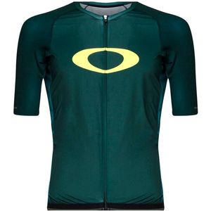 Oakley Apparel Icon 2.0 Korte Mouw Wielertrui Groen S Man