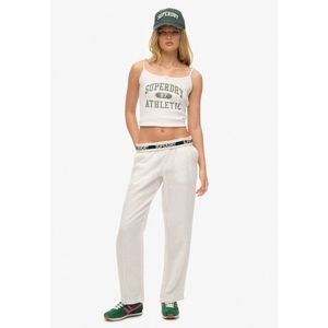 Superdry - W7011182A - Linnen Broek - Wit - Casual