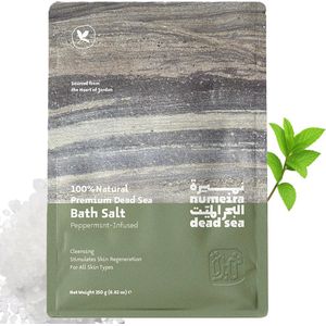 Natuurlijk Dode Zee Badzout met Pepermunt - 250g